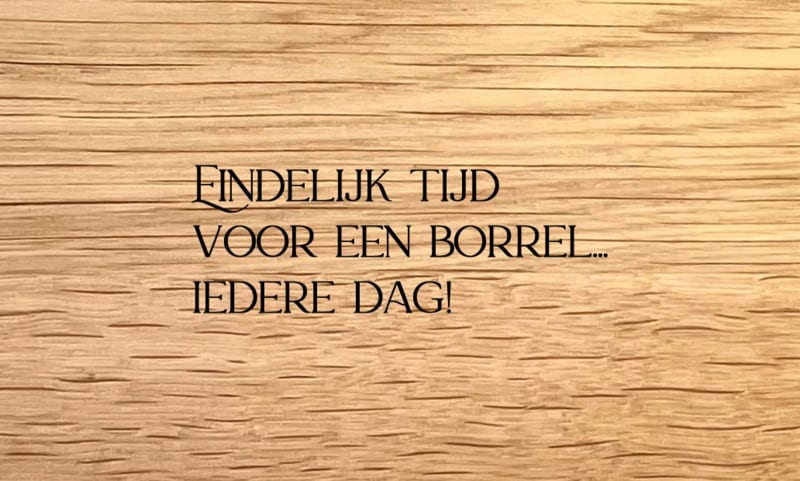 MET PENSIOEN - DESIGN D - personaliseer deze gravering