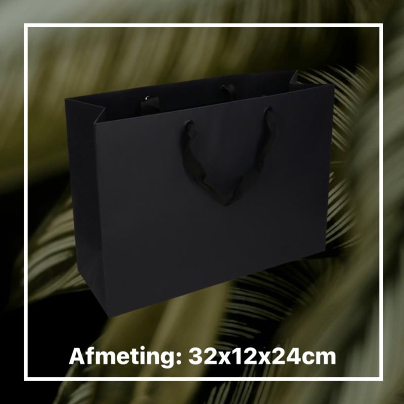 Geschenktas luxe met draaglint - medium – afbeelding 4