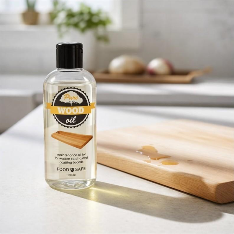 Pure Wood Oil - onderhoudsolie voor houten snijplanken