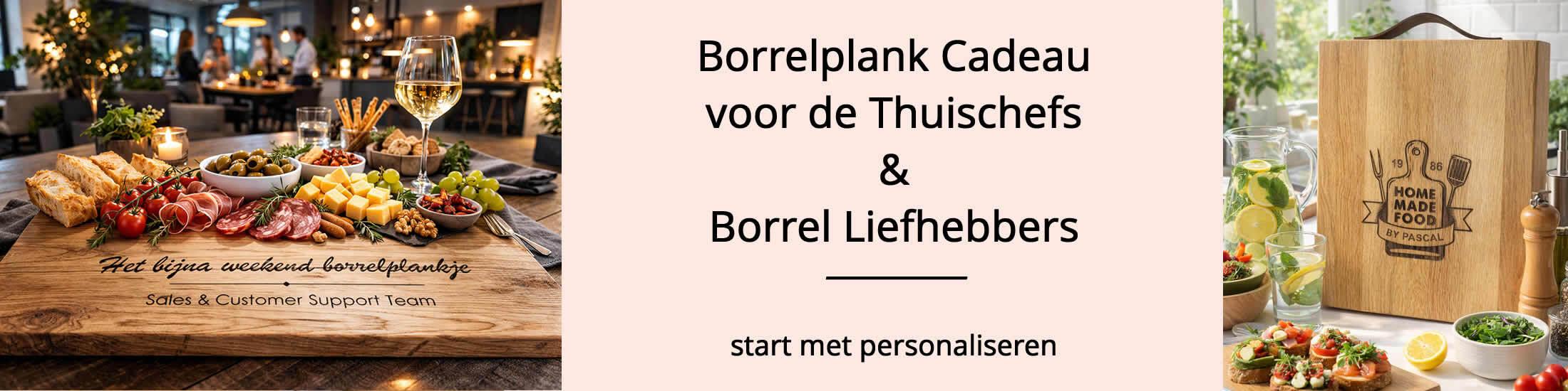 Borrelplank personaliseren – Persoonlijke Borrelplank - THUISCHEFS