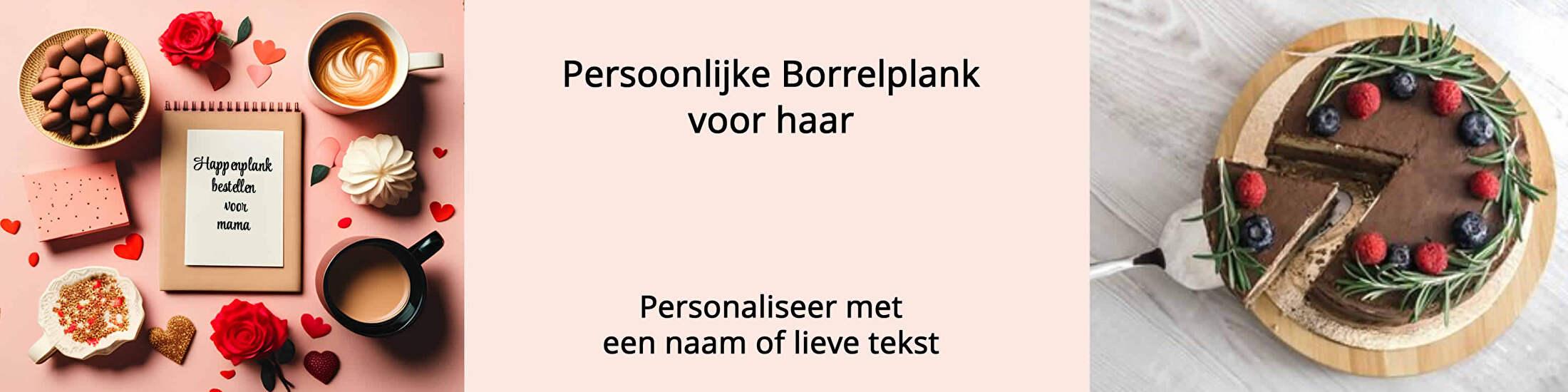 Borrelplank personaliseren – Persoonlijke Borrelplank - VOOR HAAR