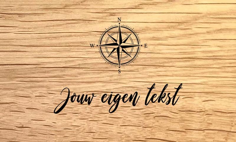Tekst & Symbool - Design I - Persoonlijke Borrelplank