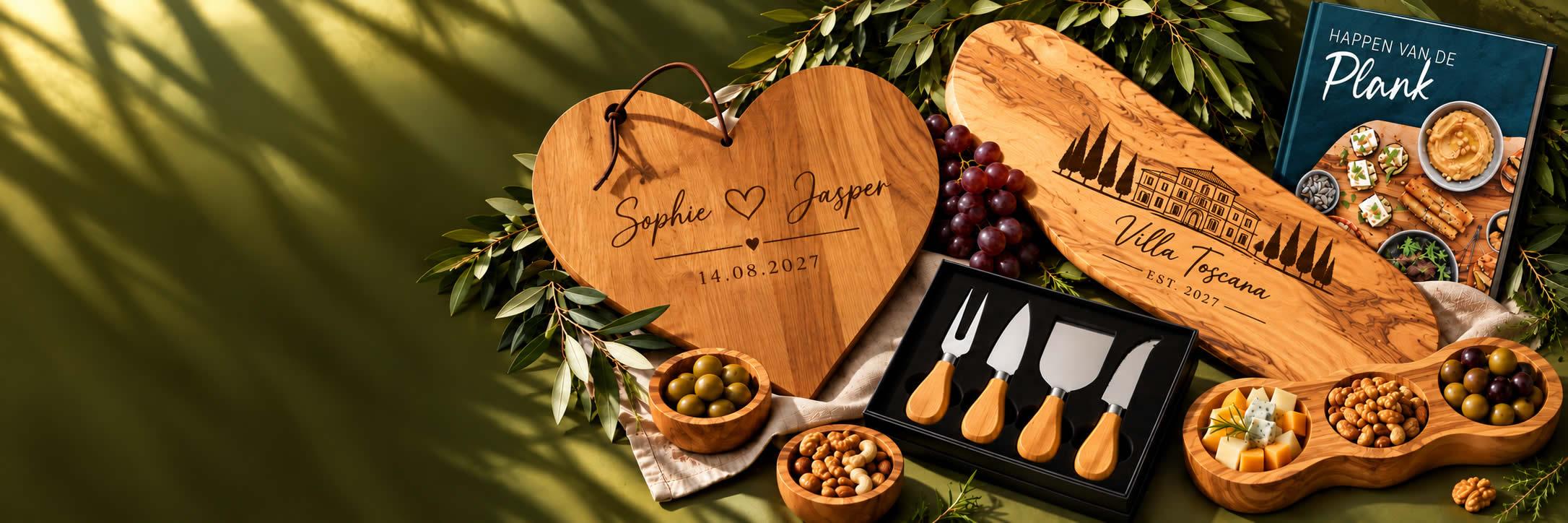 Happenplank β gepersonaliseerde borrelplank